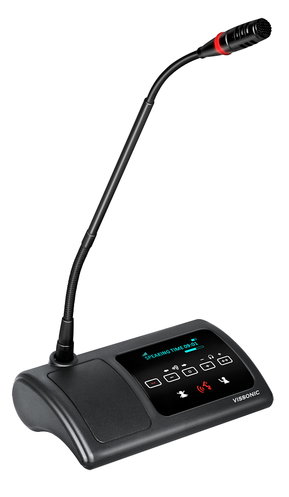 Vezeték nélküli konferencia rendszer egység